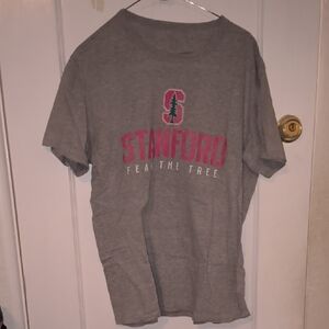 Stanford Gray Short Sleeve Tee
